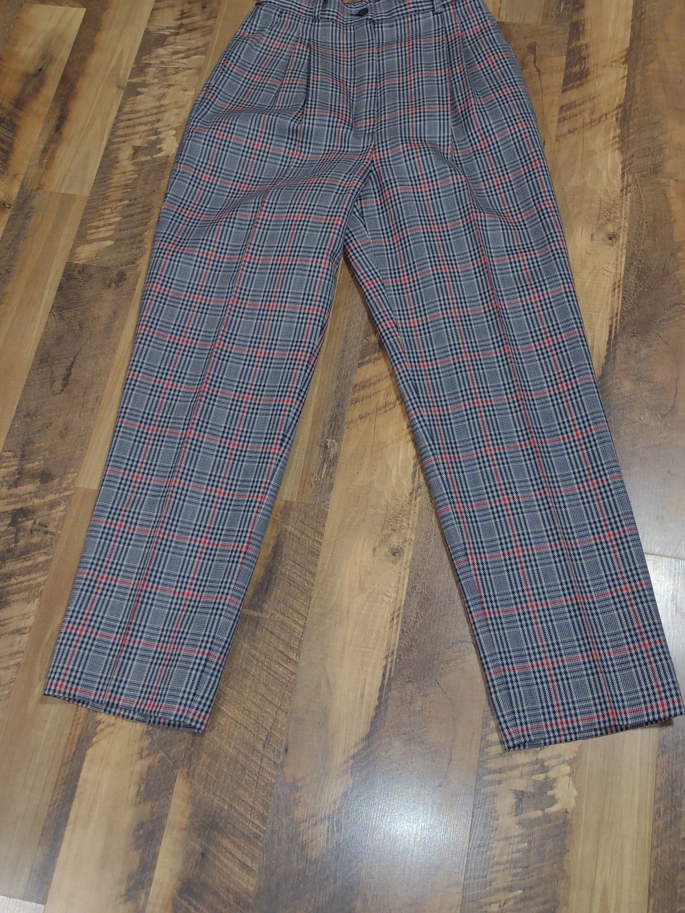 Pendleton Vintage Women's Plaid Pants 100% Virgin Wool Size 6